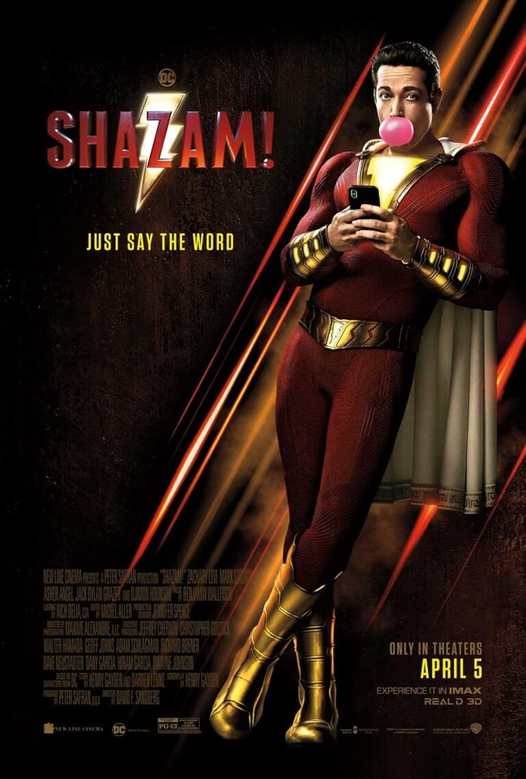 Shazam movie poster