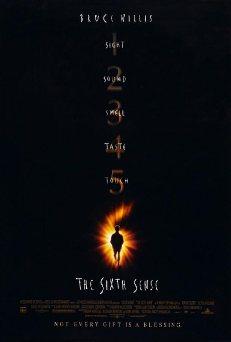 The Sixth Sense movie poster