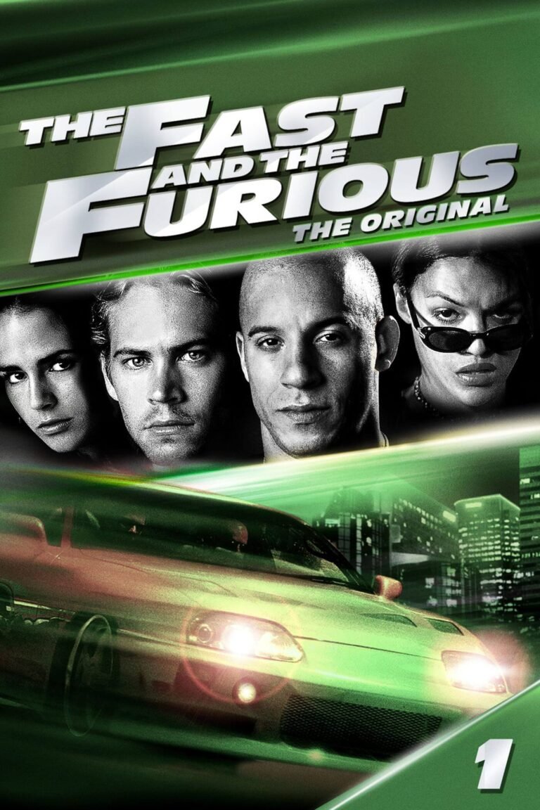 fast and the furious movie poster
